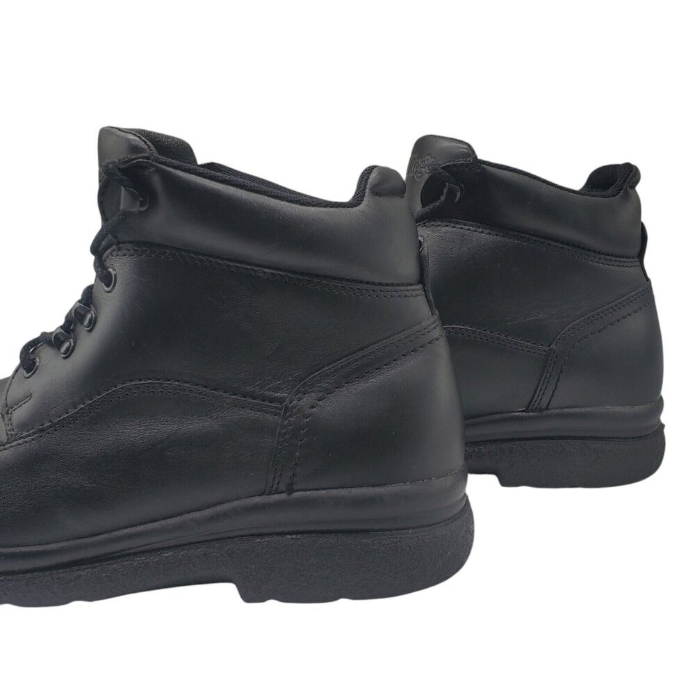 Black Leather Men's Boots - Picture 2 of 11